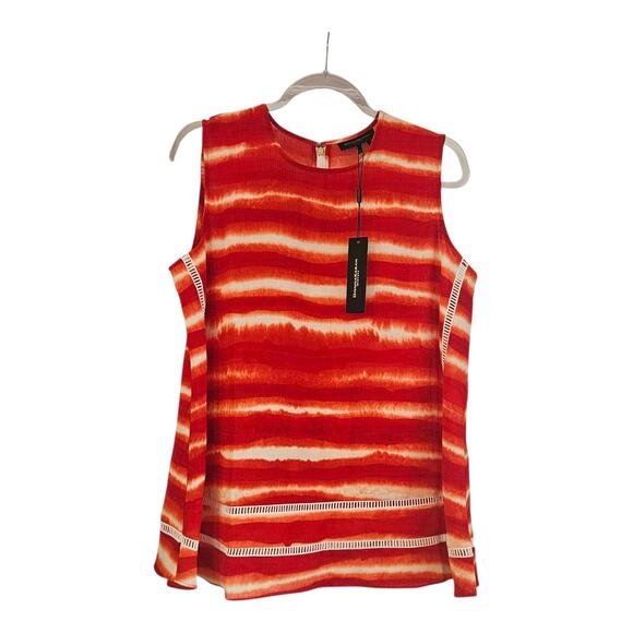 Donna Karan Tops - Donna Karan New York NWT Womens SM Sleeveless Tank Blouse Sunset Orange Colors